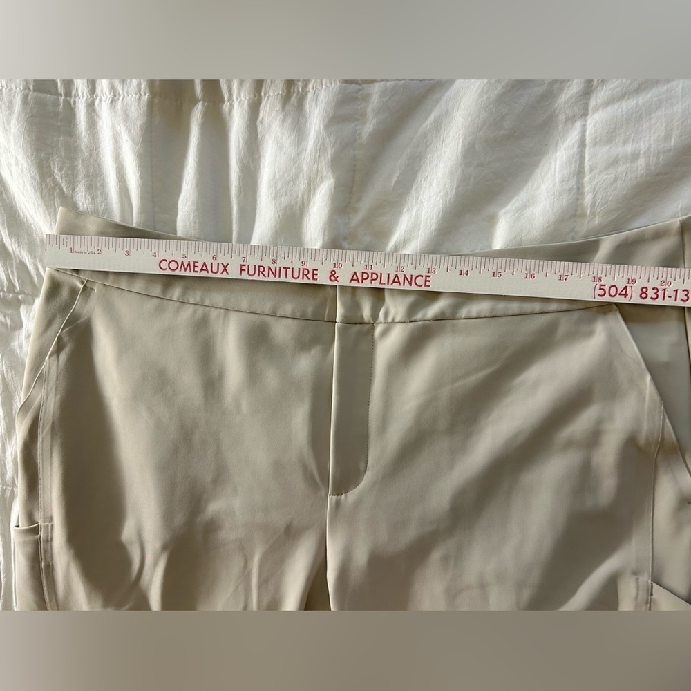 Athleta Stellar Straight Crop Pant EUC Tan/Khaki/Gray Size 22 Stretch - Picture 10 of 10